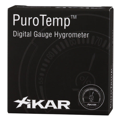 XIKAR® Round Digital Gauge Hygrometer Box