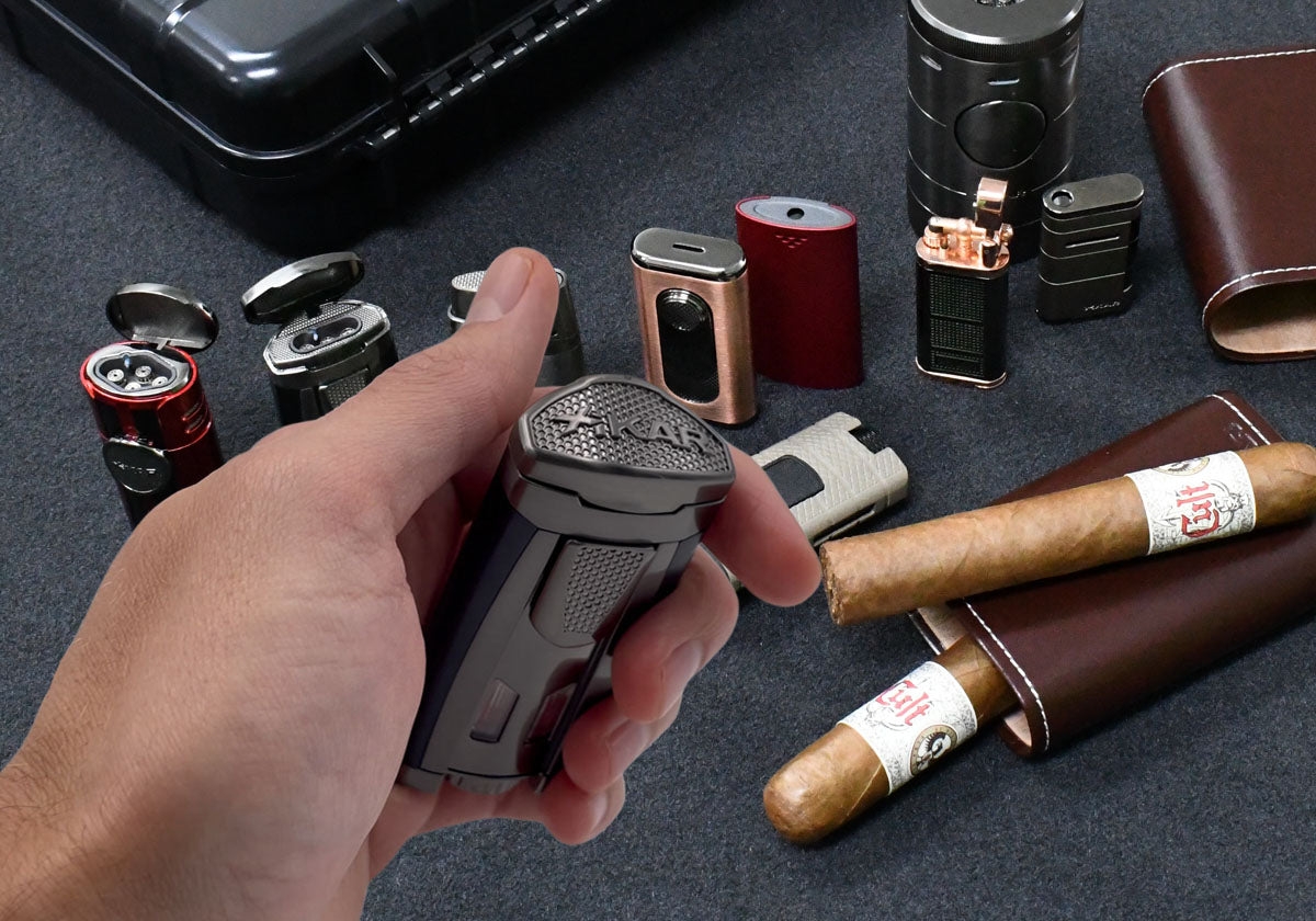 Playing with Fire Choosing the Best Cigar Lighter for Your Stogies