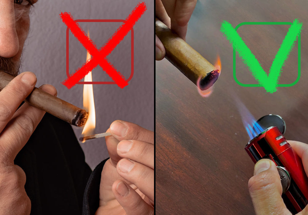 How to light a cigar properly - Cigar Lighting 101