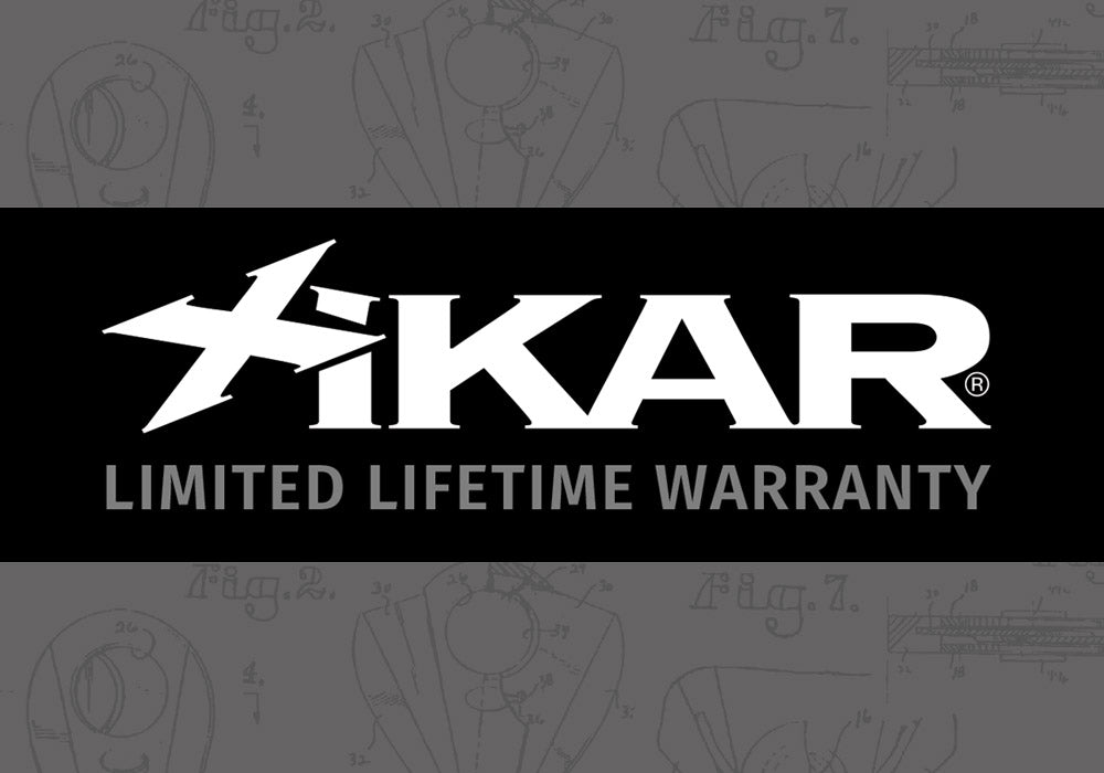 Xikar Limited Lifetime Warranty Xikar Cigar Cutters, Torch Lighters