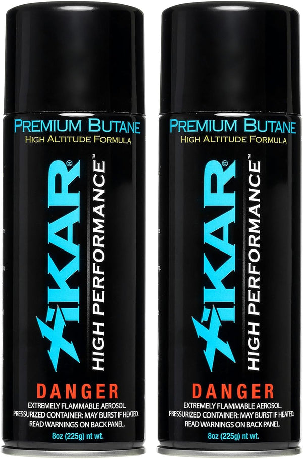 XIKAR® High Performance Butane (400ml, 2-pack)