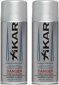 XIKAR® Premium Butane, Lighter Fuel (400ml, 2-pack)