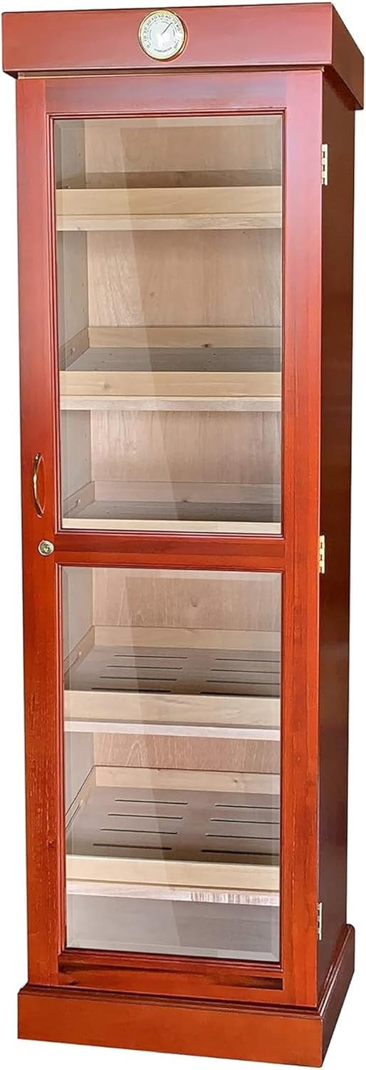 Jumpmaster Humidor Humidor Supreme® 2000-SHELF Series Tower humidor with Adjustable Shelv