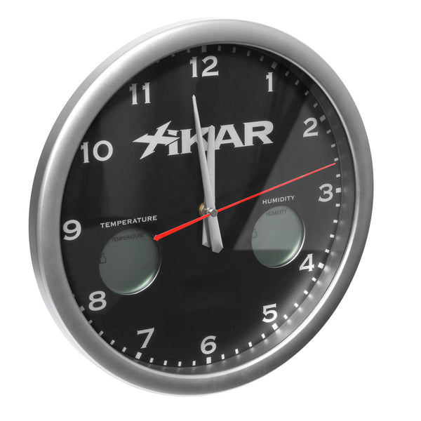 XIKAR Wall Clock Hygrometer