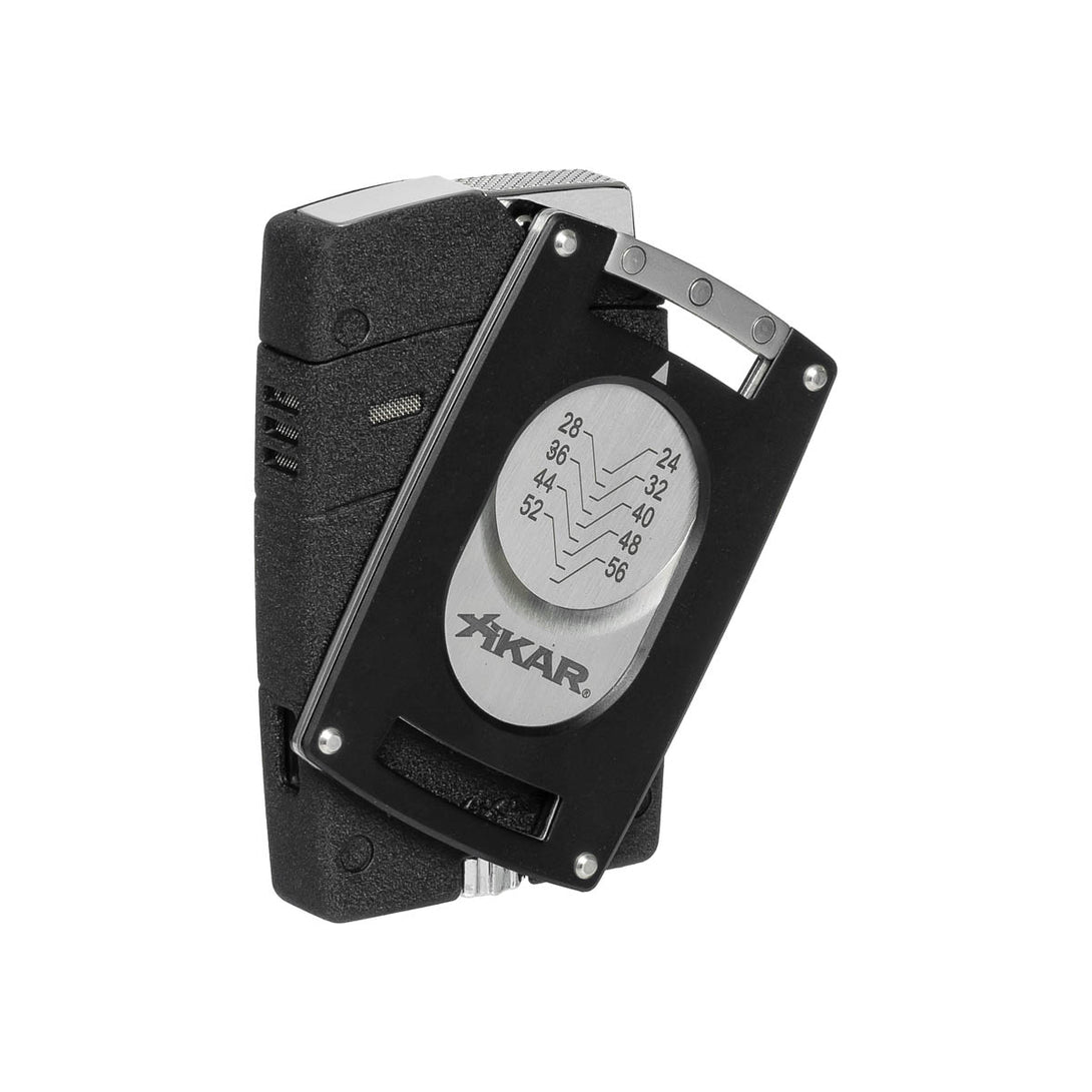 Xikar Ultra Mag Torch Lighter / Slim Cigar Cutter Magnetic Combo 2