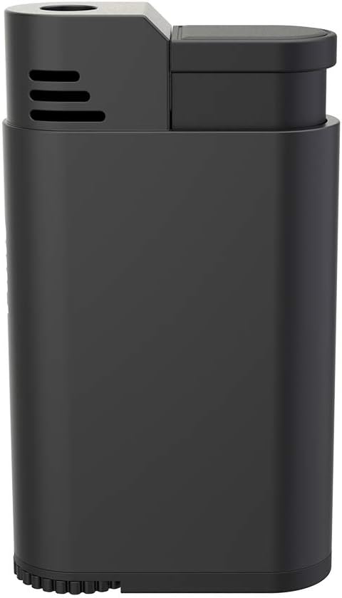Palió Torcia Single Jet Flame Refillable Butane Torch Lighter, Blue - Adjustable Flame, Wind Resistant, High Altitude Tested, Durable Metal Body, Compact Pocket-Sized Cigar Lighter