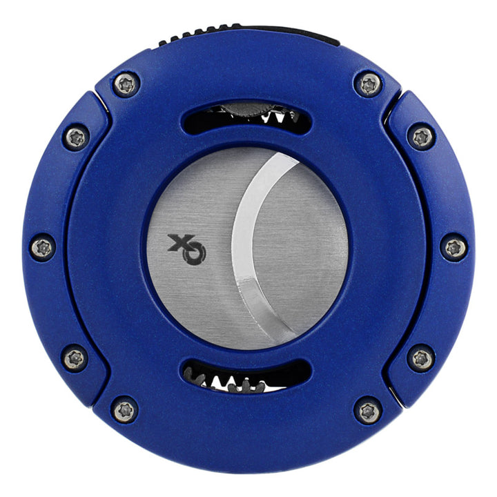 XIKAR® XO Stainless Steel Cigar Cutter - Blue
