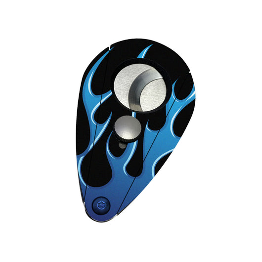 Xi2 Hot Rod Series Cigar Cutter - Blue