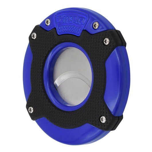 Blue Round Cigar Cutter