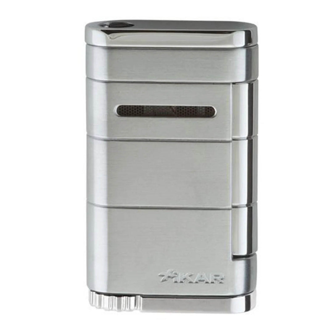 Allume Double Jet Torch Lighter Silver