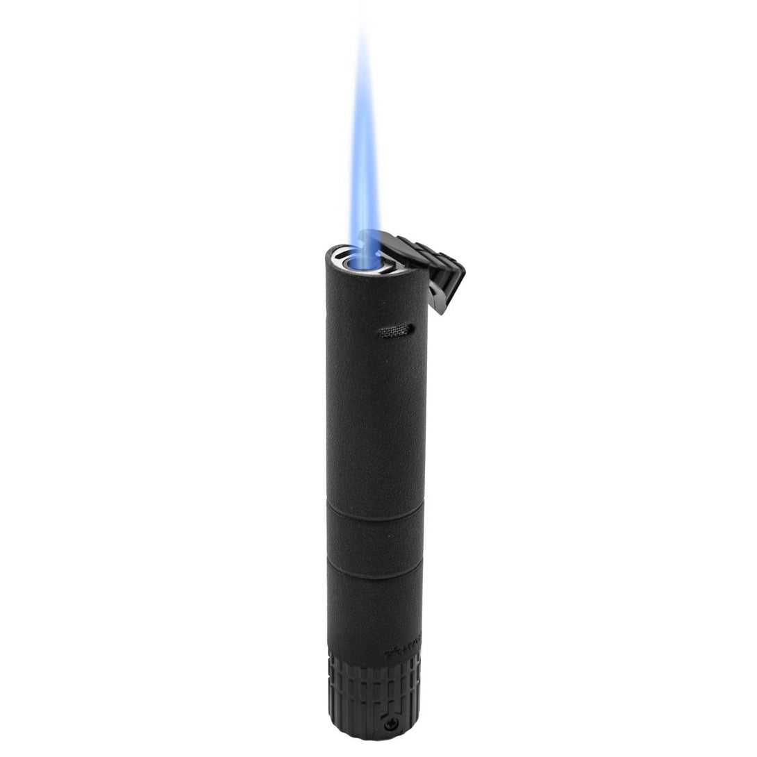 Turrim Single-jet Flame Lighter - Black