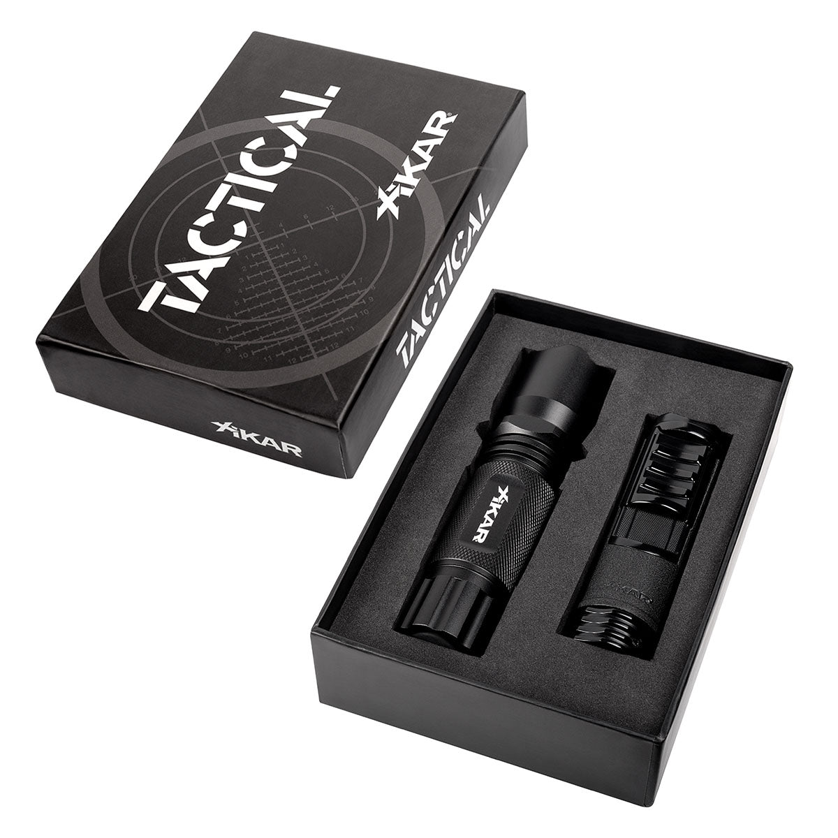 Tactical Lighter & Flashlight Gift Set Package