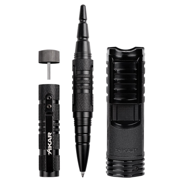 Tactical Lighter & Pen Gift Set